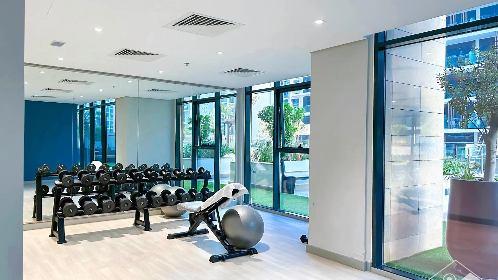 Bright & Airy Studio With Balcony In Azizi Riviera Dubai United Arab Emirates